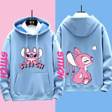 Stitch-pullover - perfekt passende looks für familien und paare – Blau 2