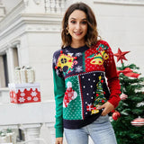 Freya - kuscheliger damen-weihnachtspulli – Rot
