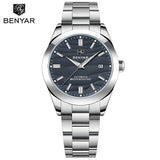 BENYAR BY-5208 40mm Automatik-Uhr, 316L Edelstahl, 50m Wasserdicht, Männermechanik – black