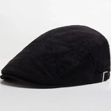 Beeckhoven™ | Stylish Corduroy Cap – Schwarz