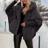Berlin™ Jacke mit hochwertiger Puffer- und Plüsch-Verarbeitung / Anspruchsvoller Komfort für Damen mit Präsenz! – Schwarz