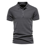 Mark | Polo Shirt – Dunkel Grau