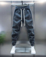 Brinley | Bequeme Jogginghose mit Kordelzug – Dunkelgrau