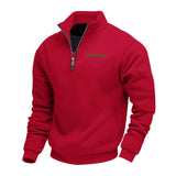 LENNOX FLEECE SWEATSHIRT – Rot
