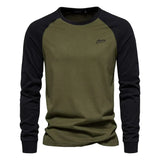 Lambert | Longsleeve mit Raglanärmeln – Grün