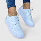 KALAINE | Modische Orthopädische Sneakers – Weiß