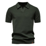 Gabriel | Stilvolles Polo-Shirt – Grün