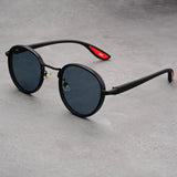 Carson - Elegante Sonnenbrille – Roter Rum