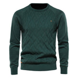 KYLE™ Baumwollpullover - Zeitlose Eleganz, Maximum Komfort & Perfekte Passform für Jeden Anlass – Grün