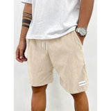 Geo | Bequeme Shorts – Beige