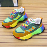 Ellie - orthopädische schuhe – Blau - Regenbogen
