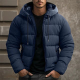 Kältebeständige winterjacke für herren – Reiner – Dunkelblau