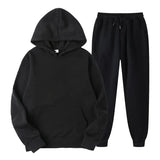 Erik | Sportiver Herren-Track­suit – Schwarz