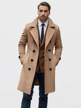 Casimir - herren-winterjacke im vintage-stil – Khaki