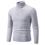 RedMayne | Lässiger Rollkragenpullover – Hellgrau
