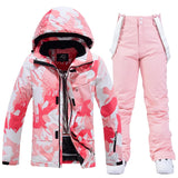 Damen Winter Skianzug | Jacke und Hose – Rosa