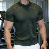 Kryon™-T-Shirt mit Schweißhemmender Dry-Technologie und Muscle-Fit-Schnitt – Grün