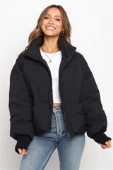 Leichte Damen Pufferjacke - Sofia – Schwarz