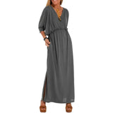 Cancún – Luftiges Sommerkleid – Grau