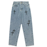 Herren Vintage Baggy Jeans | Lässig – Blau