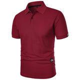 Zameer - Sommer Polo Hemd | 1+1 Kostenlos – Rot