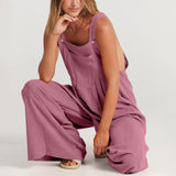 Damen Latzhose aus Baumwollmix – Komfort & Stil vereint – Rosa