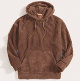 Pullover Herren mit Kapuze – Braun