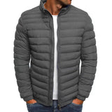 Daniel | Warme Winterliche Jacke – Grau