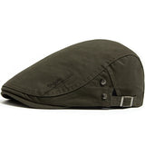 Beeckhoven™ | Vintage-Basecap mit Knoten-Design – Olivgrün