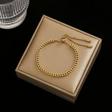 Verstellbares Gold- und Silberarmband – Gold