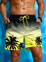 Giorgio | Herren Bade Shorts – Gelb