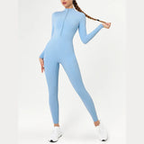 Fadenburg Damen Yoga Kombination – Blau