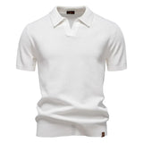 Gabriel | Stilvolles Polo-Shirt – Weiss