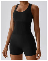Sexy Fitness Kleidung Damen – Schwarz