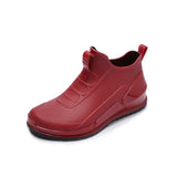Damen Wasserdichte Gummistiefel | Reinschlüpfen – Rot
