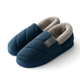 Kuschelige Winterhausschuhe für Damen und Herren | Bequem – Marineblau