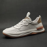 Sneakers aus milano-leder – Weiß