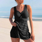 Vanessa | Tankini Set – Schwarz