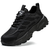 Herren Sicherheitschuhe mit Stahlkappe - Rocco – Schwarz