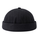 Kacper – Bequeme Passform Kappe – Schwarz