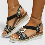 Barbara | Elegante Komfort-Sandalen – Schwarz