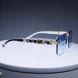 Iva | Moderne Polarized-Sonnenbrille – Hellblau