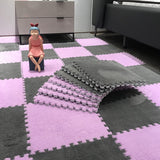 SpielSanft™ Komfort unter den Füßen immer – Grau | Rosa