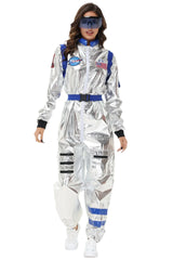 Weltraum-Astronaut Halloween Kostum – Blau