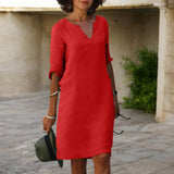 Jacqueline | Eleganz und Komfort im Alltag – Rot