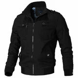 Sarnel - Hochwertige Bomberjacke – Schwarz