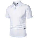 Horatio - Knitterfreies Sommer-Poloshirt – Weiß