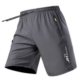 CoreX™-Shorts mit Extremer Elastizität und Sportlichem Design – Grau