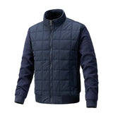 NEUE Moderne Herren Steppjacke – Marineblau