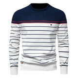 Pim | Robuster Herrenpullover – Blau